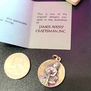 James Avery Aquarius Zodiac pendant
